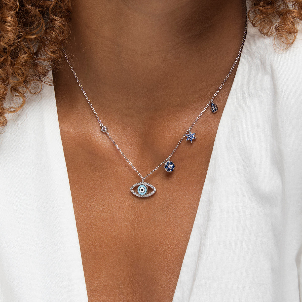 Amaya Evil Eye Necklace