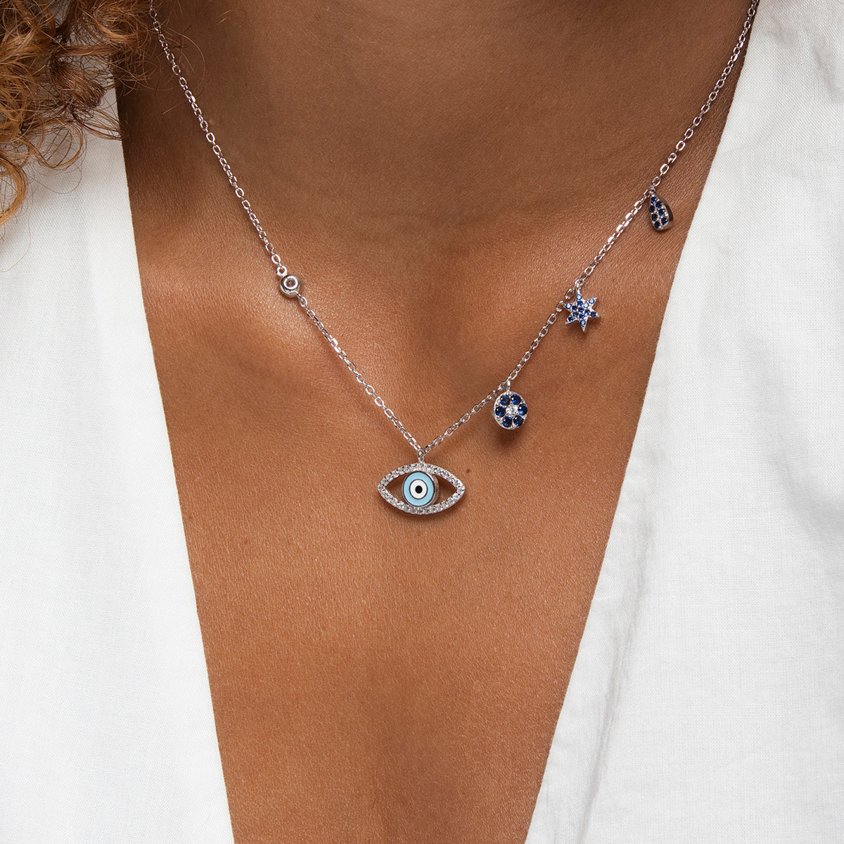 Amaya Evil Eye Necklace