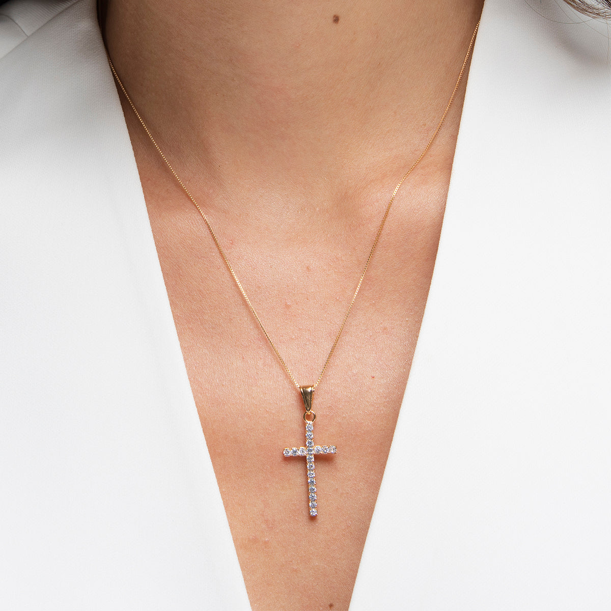 Kim Cross Necklace