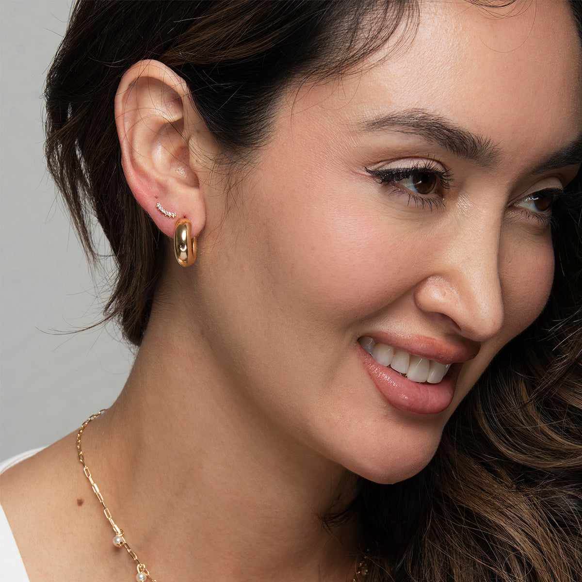 Sabrina Hoops - Gold